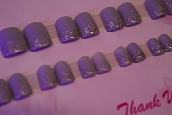 Glitter Collection-Gray Glitter