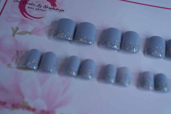 Glitter Collection-Gray Glitter