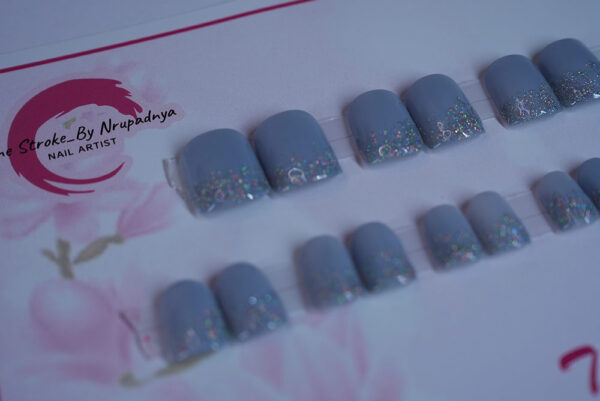 Glitter Collection-Gray Glitter