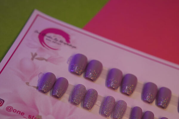 Onestroke Glitter Collection-Purple glitter