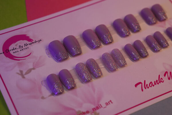 Onestroke Glitter Collection-Purple glitter