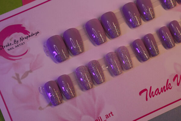 Onestroke Glitter Collection-Purple glitter